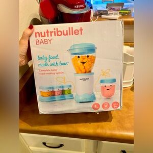 Nutribullet Baby Complete Baby Food Making System New Unused